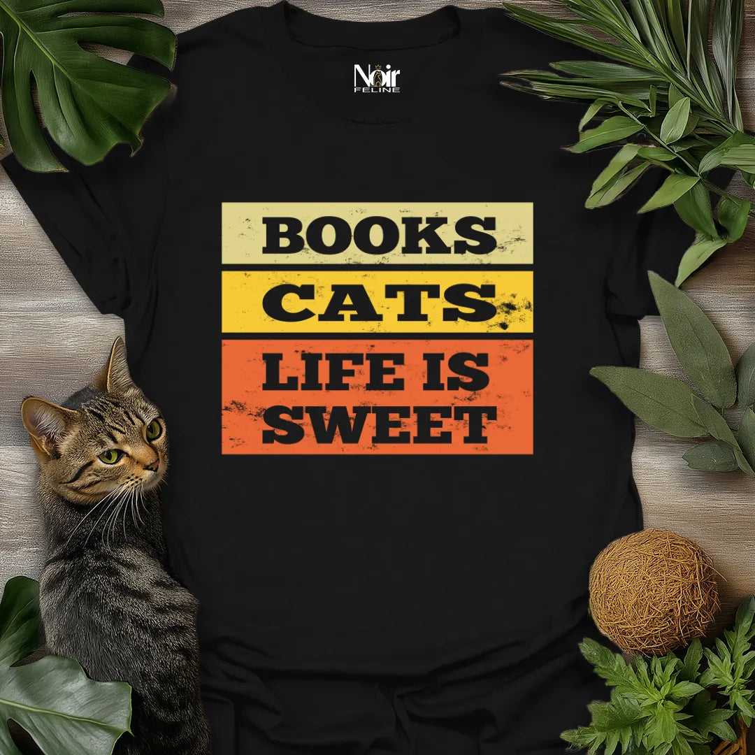 Books Cats & Life is Sweet