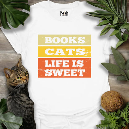 Books Cats & Life is Sweet