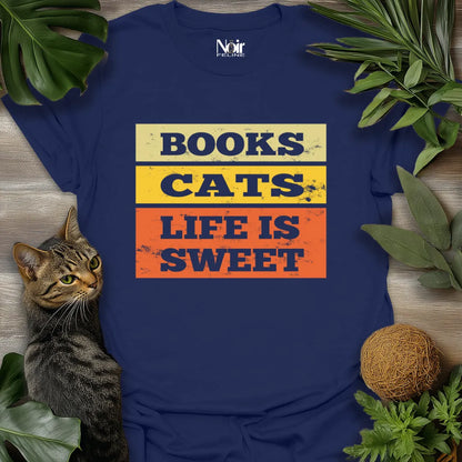 Books Cats & Life is Sweet