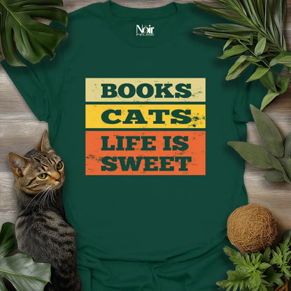 Books Cats & Life is Sweet