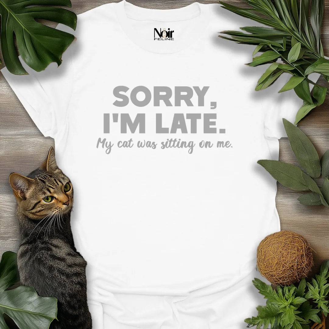 Sorry, Cat Delayed Me