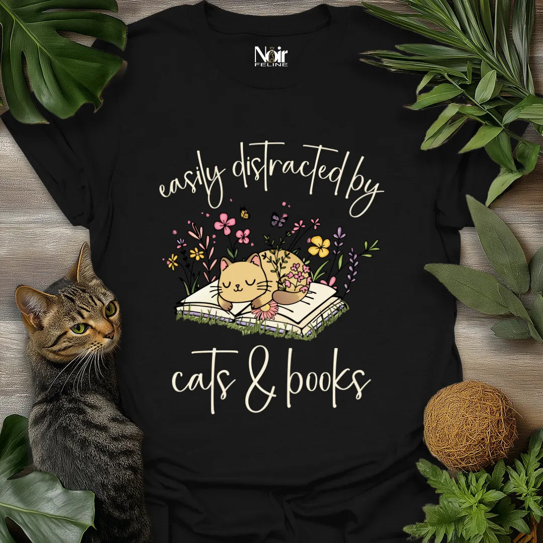 Cat & Book Addict