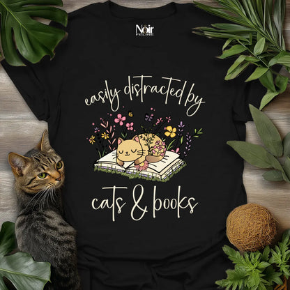 Cat & Book Addict