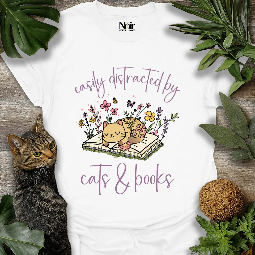 Cat & Book Addict