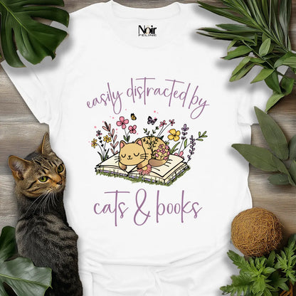 Cat & Book Addict