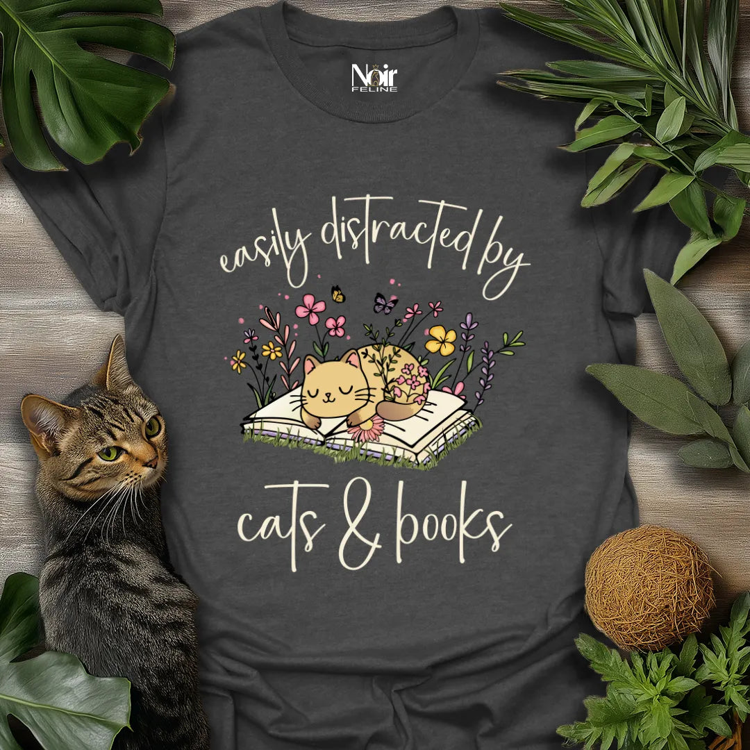 Cat & Book Addict