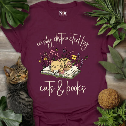 Cat & Book Addict