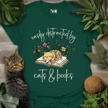 Cat & Book Addict
